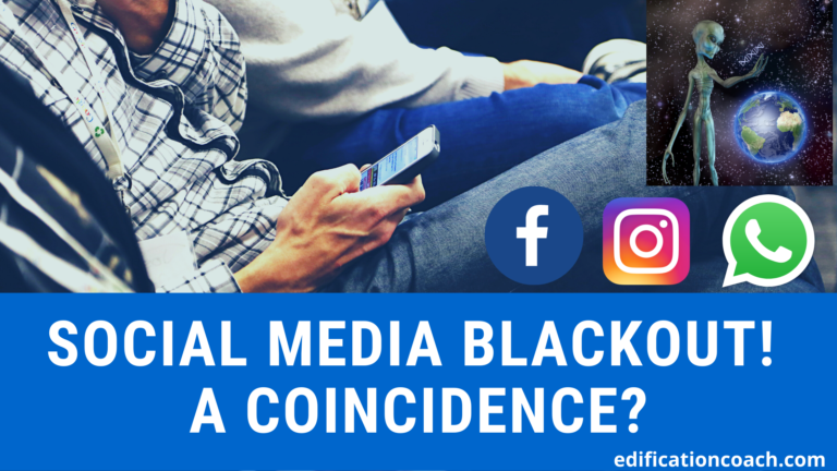 Social Media Blackout! A coincidence?